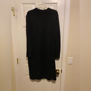 Kim Rogers long sleeve black dress 2X